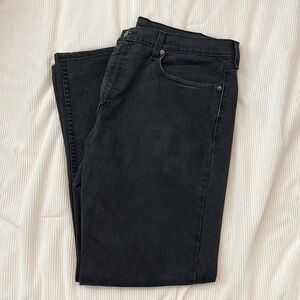 Levi Strauss | 502 Taper Fit Men’s Jeans Black
